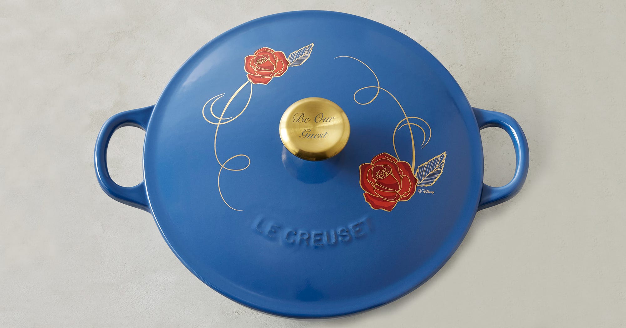 Williams Sonoma Beauty And The Beast Le Creuset Pot