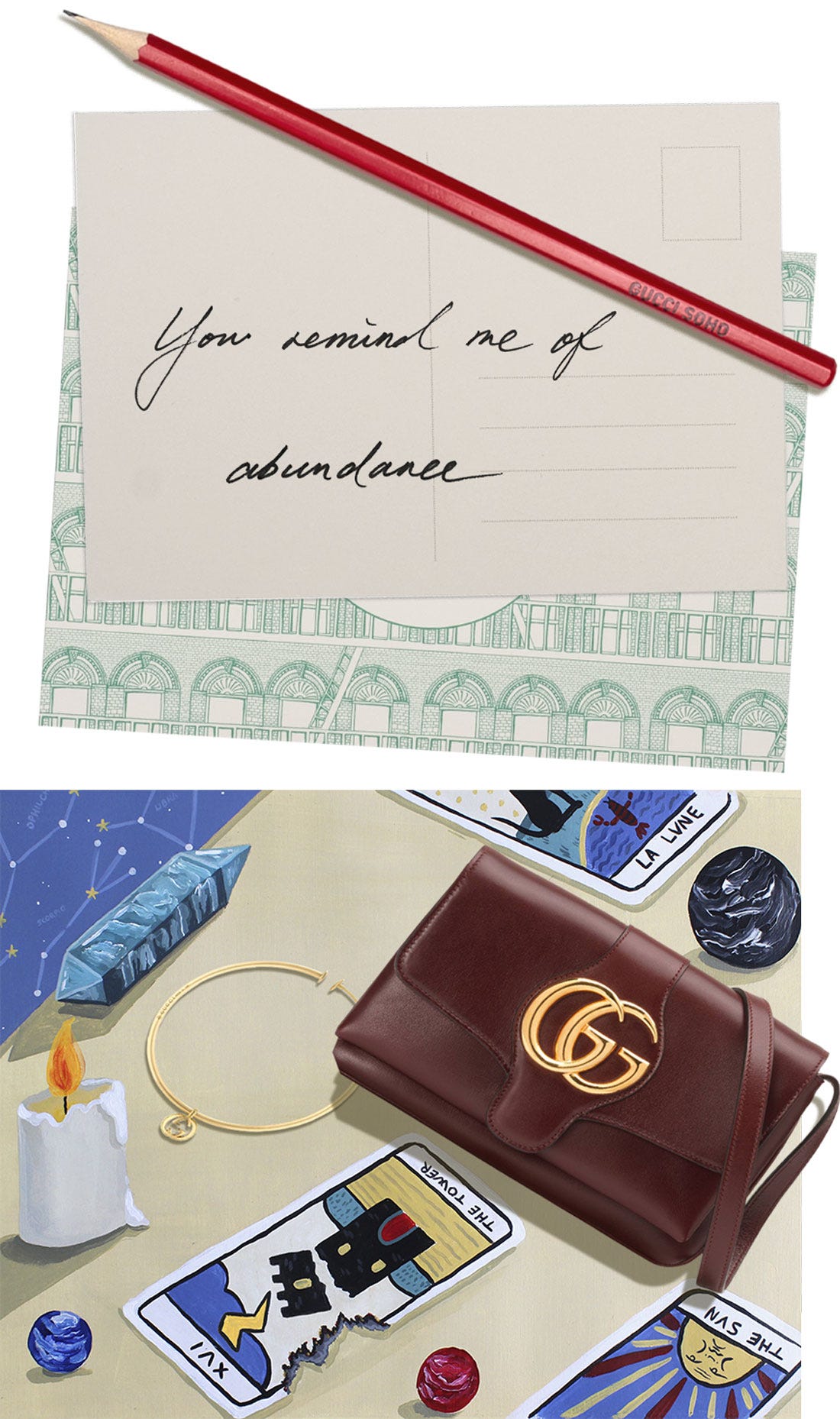 GUCCI HOLIDAY 2018カタログ Gucci: Holiday 2018 Lookbook by Gucci, 1st ed., HC, pink silk