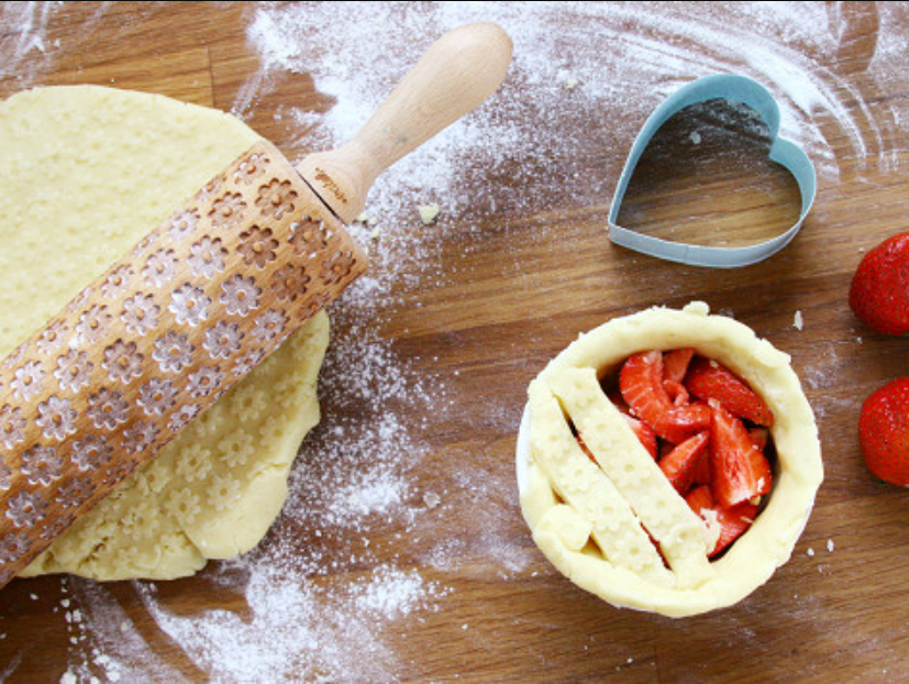 Valek + Large Embossing Rolling Pin