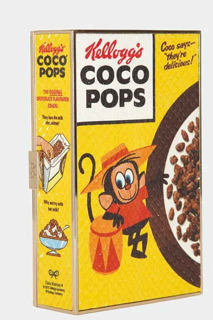 アニヤハインドマーチ ケロッグ クラッチバッグ coco pops ANYA