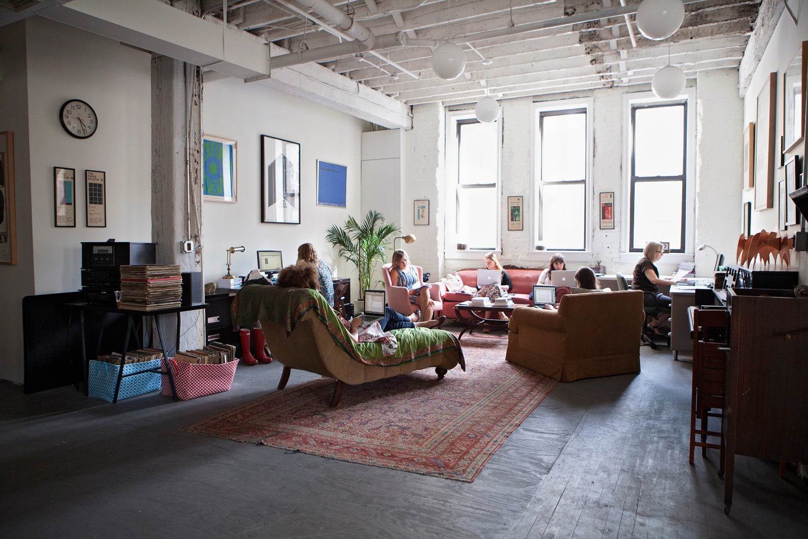 The Paris Review office