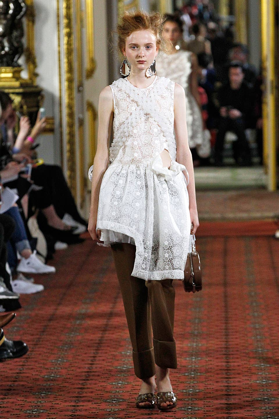 Simone Rocha Dress Over Pants London 