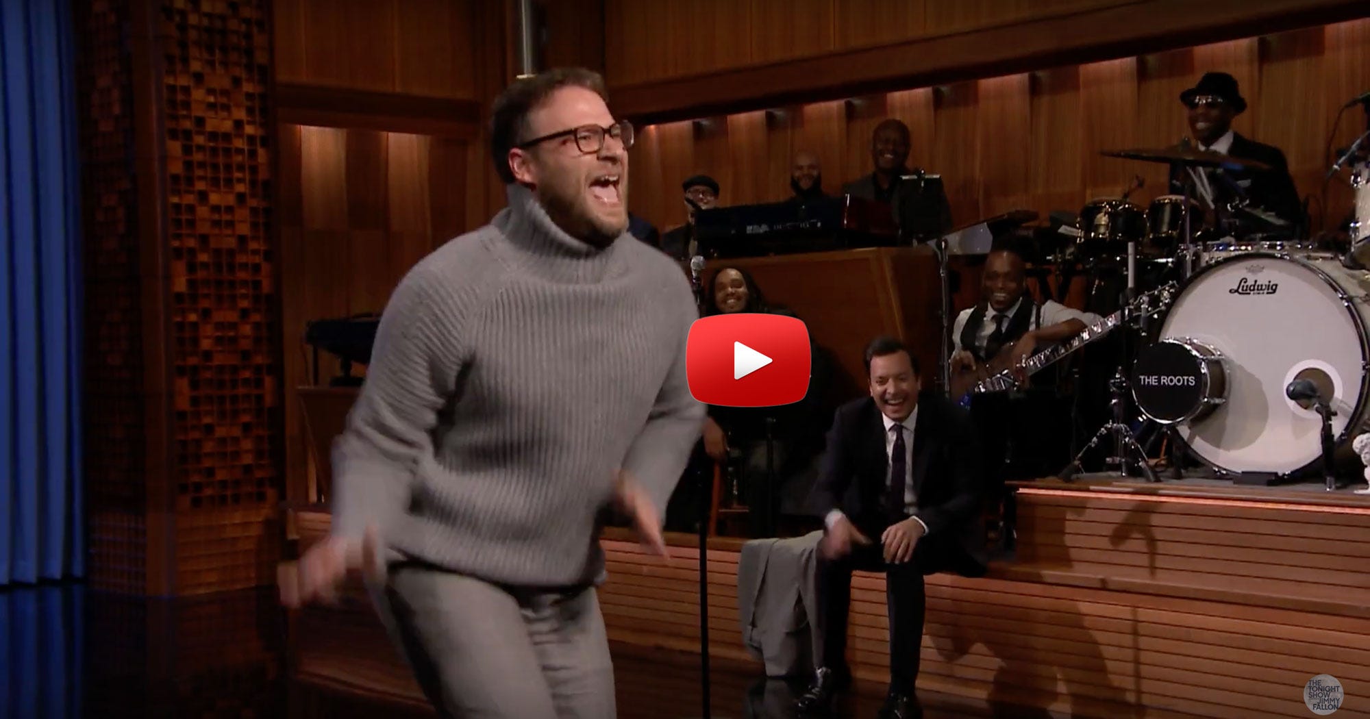 Seth Rogen Jimmy Fallon Lip Sync Battle Drake - Jimmy Fallon Seth Rogen Lip Sync