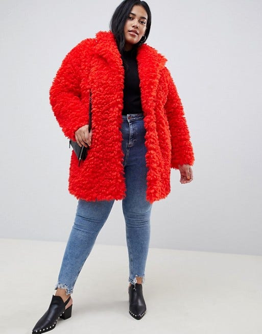 Best Oversized Faux Fur Coat Styles For Women Best Oversized Faux Fur Coat Styles For, Knitted Cocoon Fur Coat