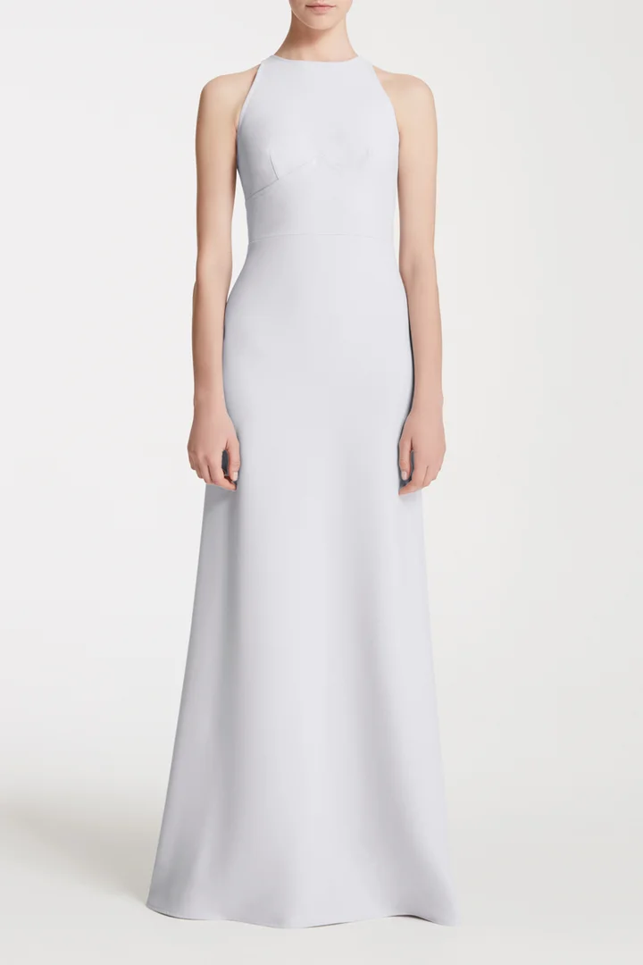 name of love bridesmaid dresses Satin Straps & Spaghetti Straps Mermaid Wedding Dress – Rosymae