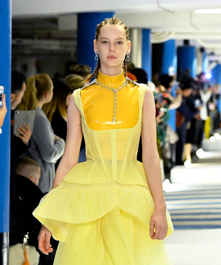 White Models With Cornrows At Toronto Fashion Week