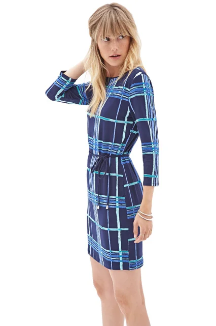 forever 21 blue plaid dress Jeanne Dress Dusty Blue | Occasion Dress in Sizes XXS6X