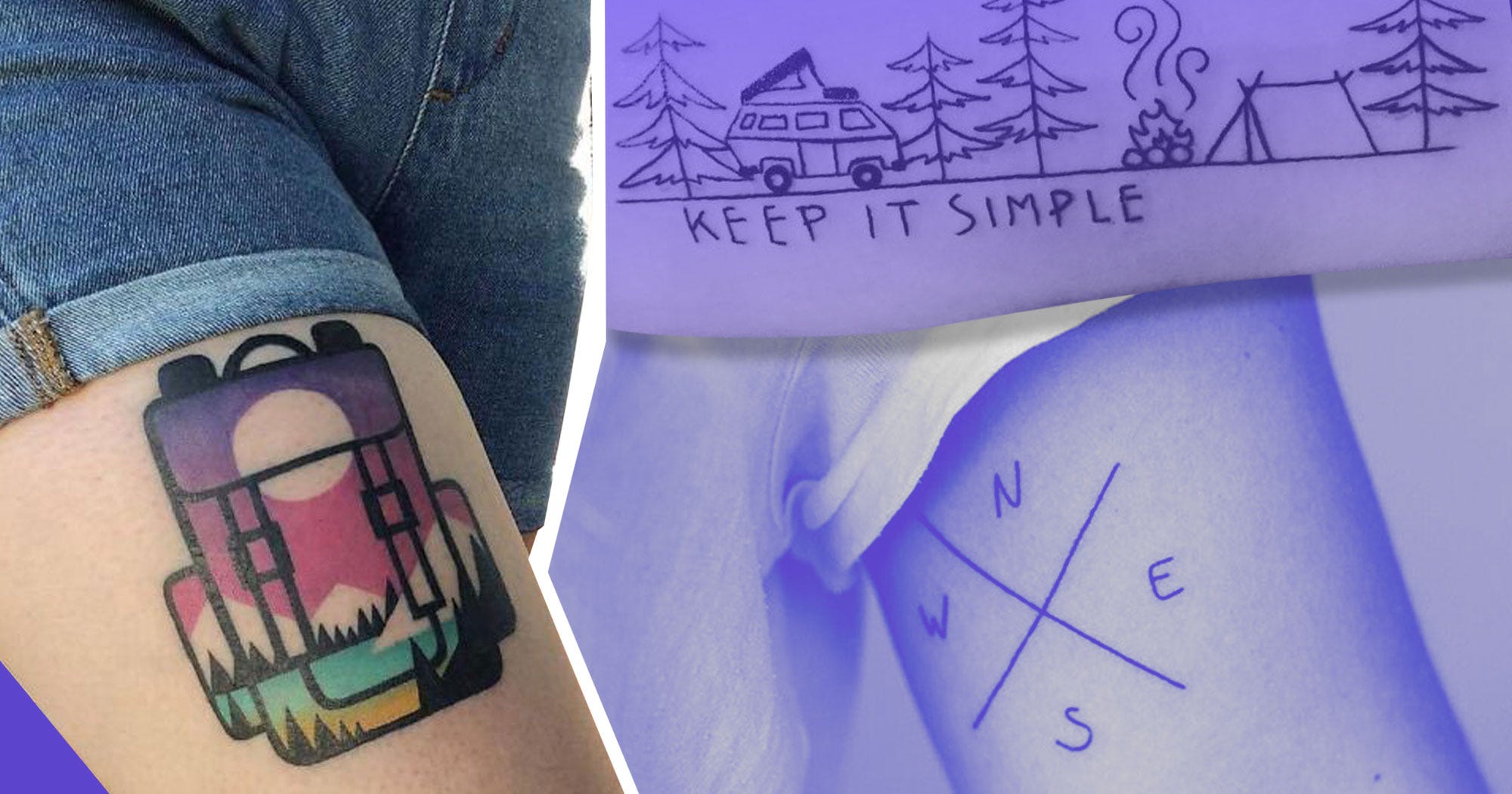 Mit diesen Tattoos zeigst du jedem, wo du warst