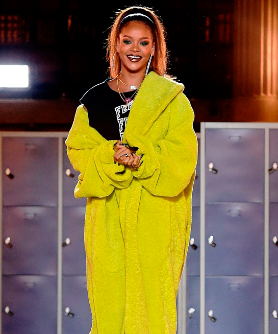 Rihanna Fenty Puma Creeper Sneaker New Black White Drop