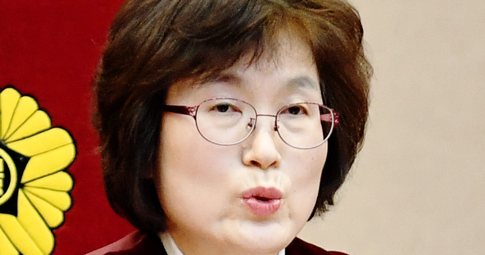 South Korean Judge Curlers In Court Viral Photo