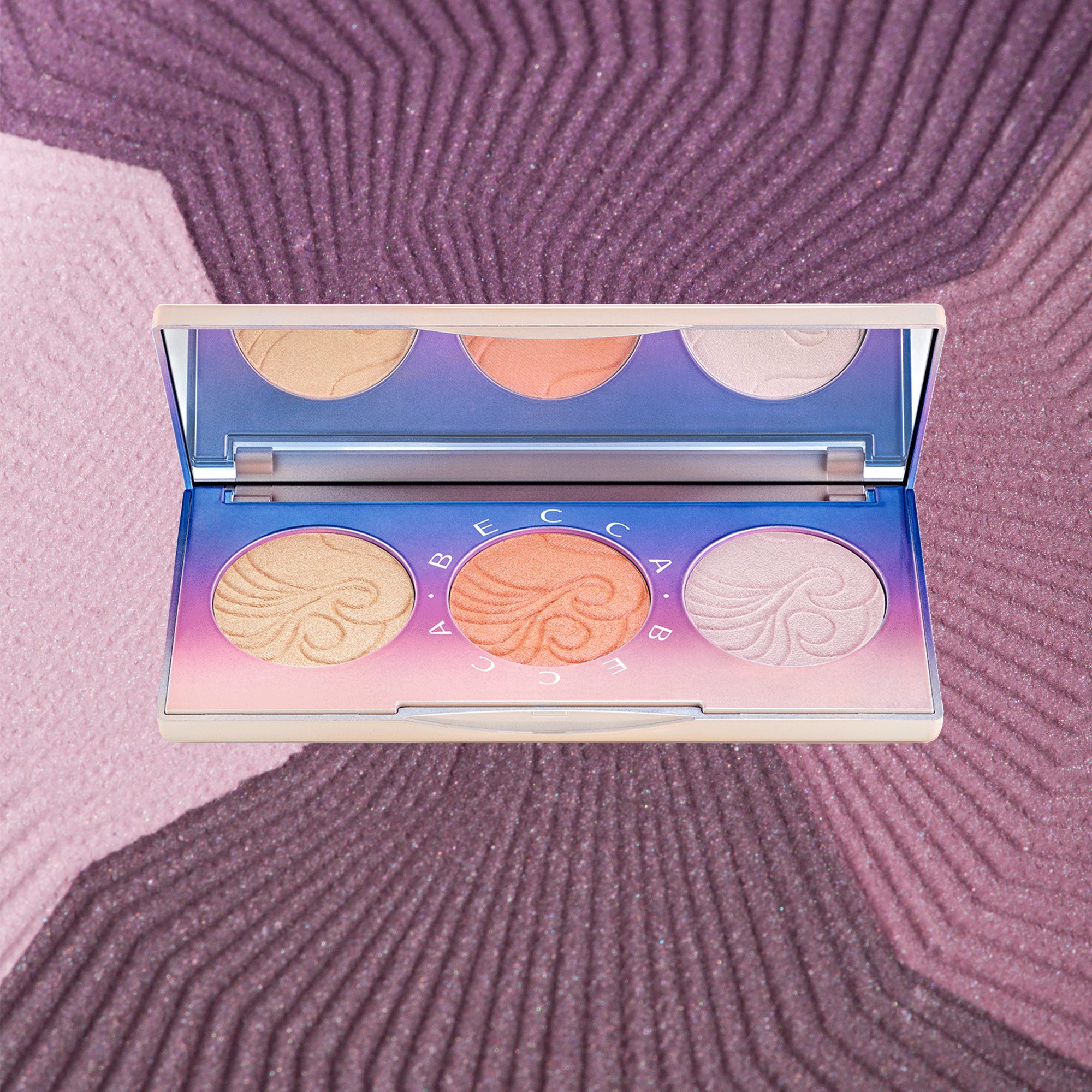 red highlighter makeup