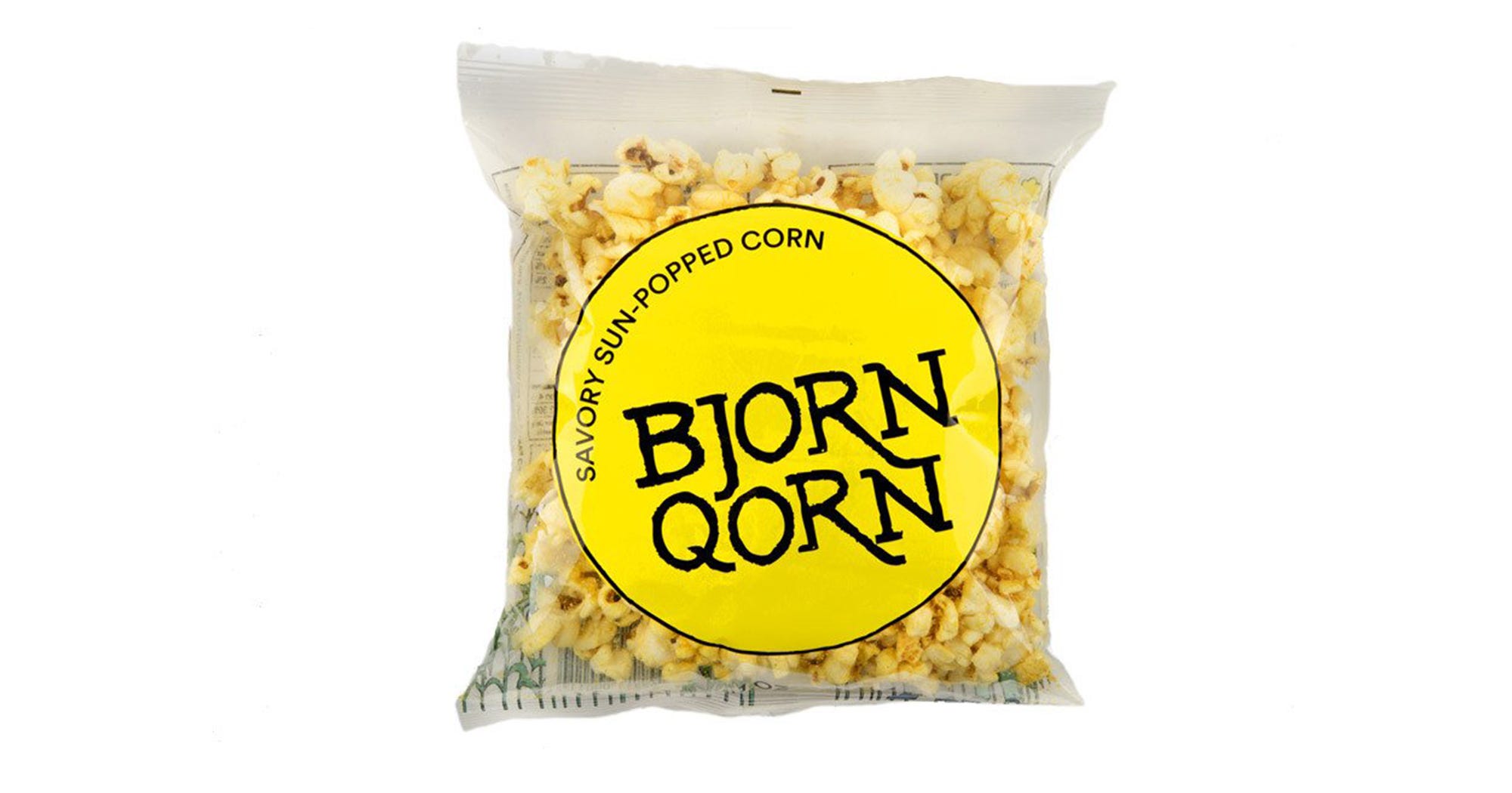 Vegan Popcorn BjornQorn Healthy Snack Review