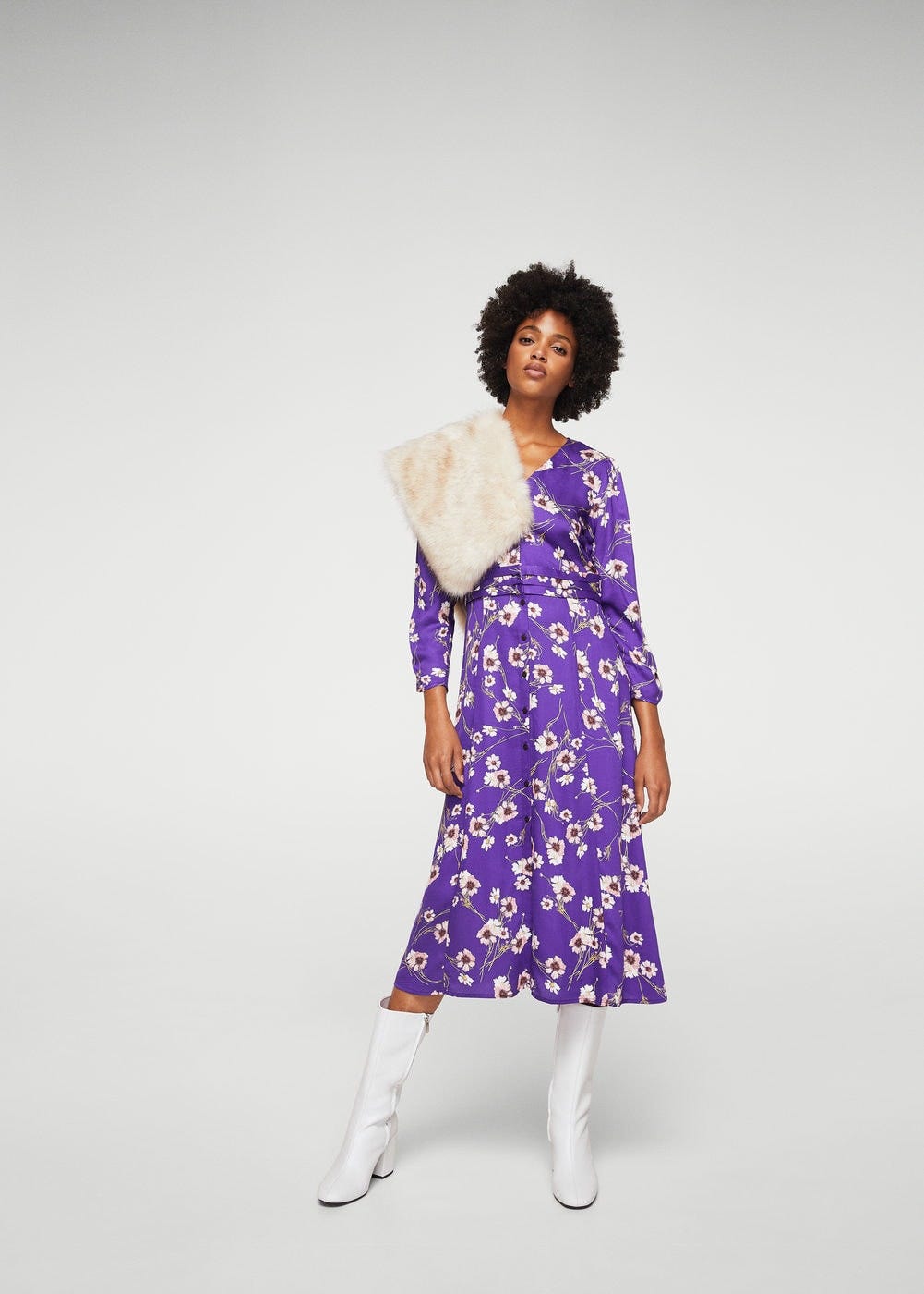 ultra violet plain shirt