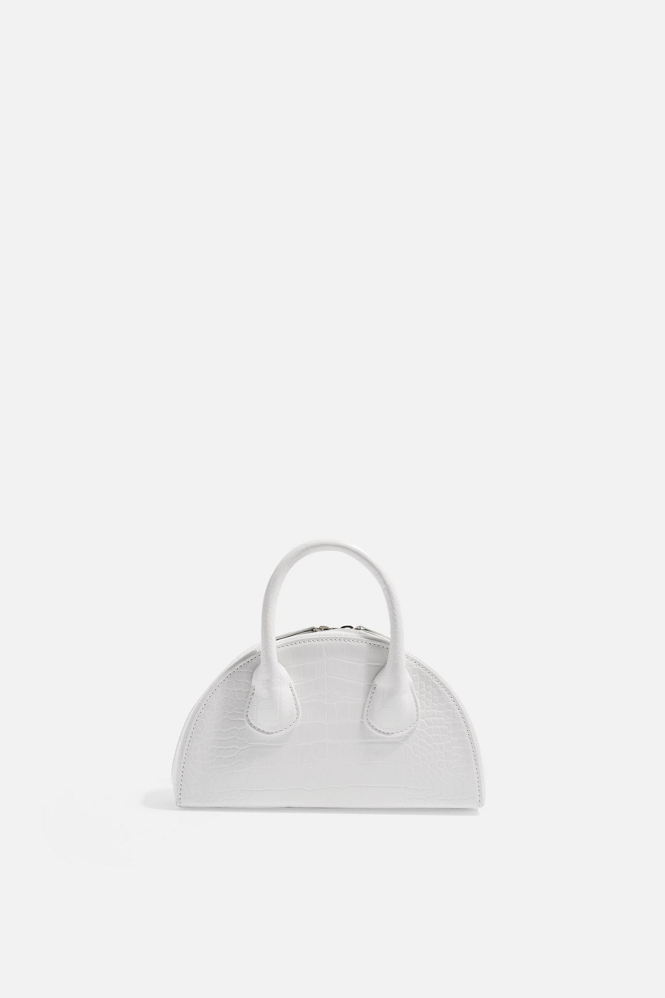 Topshop Glory Moon Crocodile Grab Bag