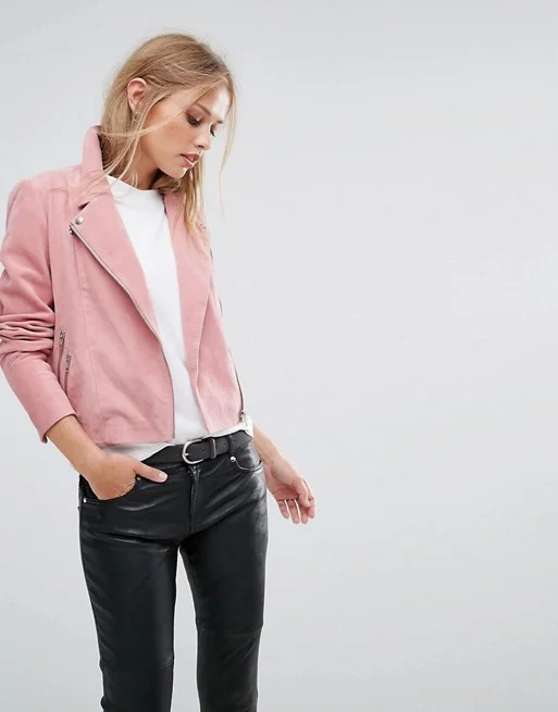 ジャケット・アウター Chenier feminine suede jacket image.webp