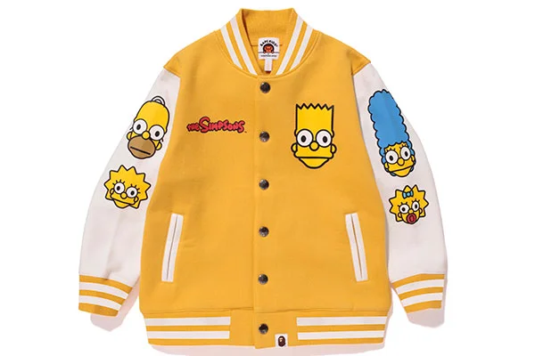 A Bathing Ape ザ・シンプソンズ スタジャンTHE SIMPSONS The Simpsons A Bathing Ape - Capsule, 25th Anniversary