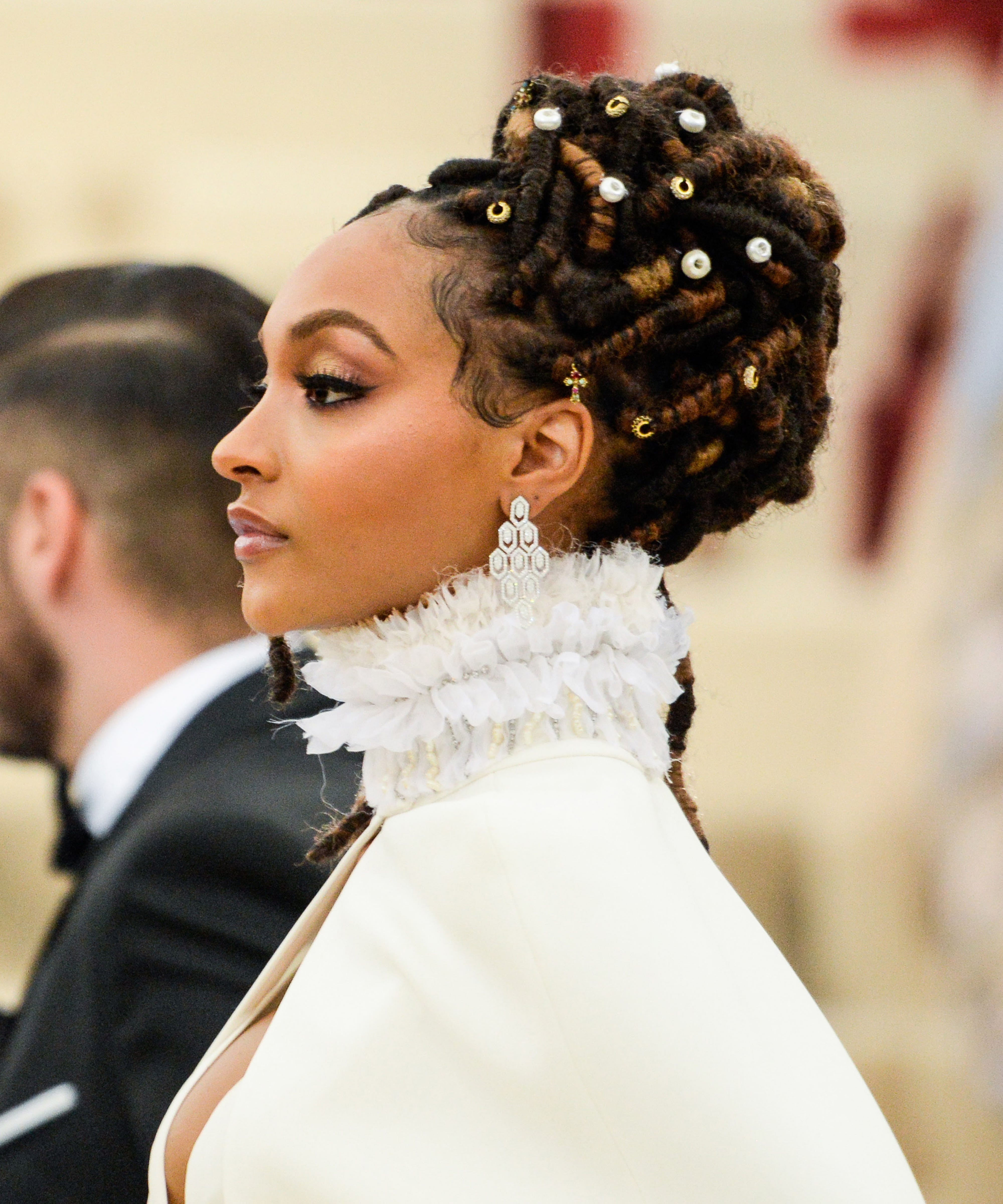 loc updos, braids, and twists for wedding season