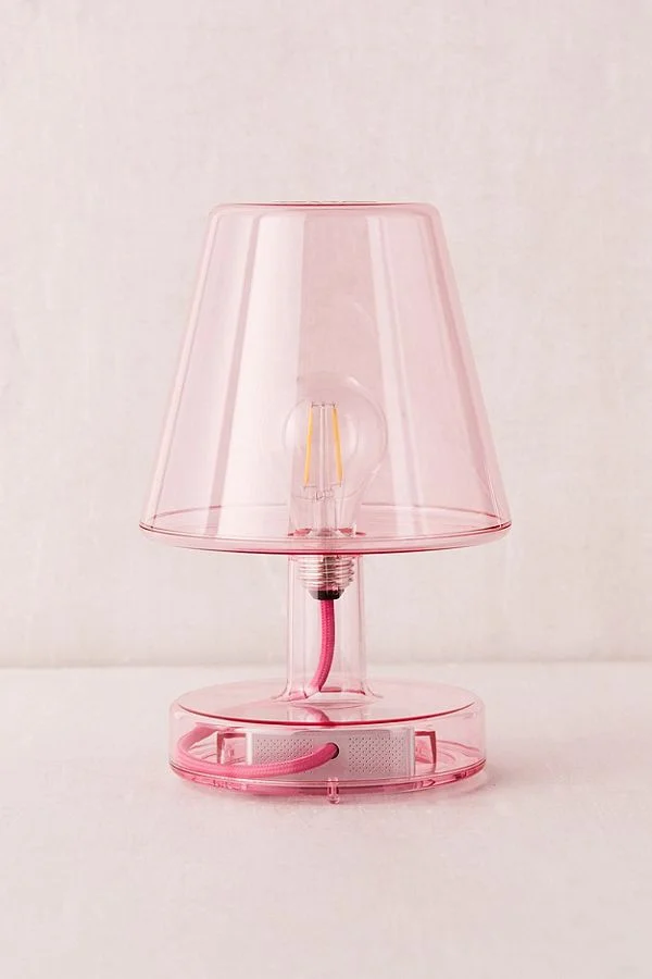 hanna pink table lamp