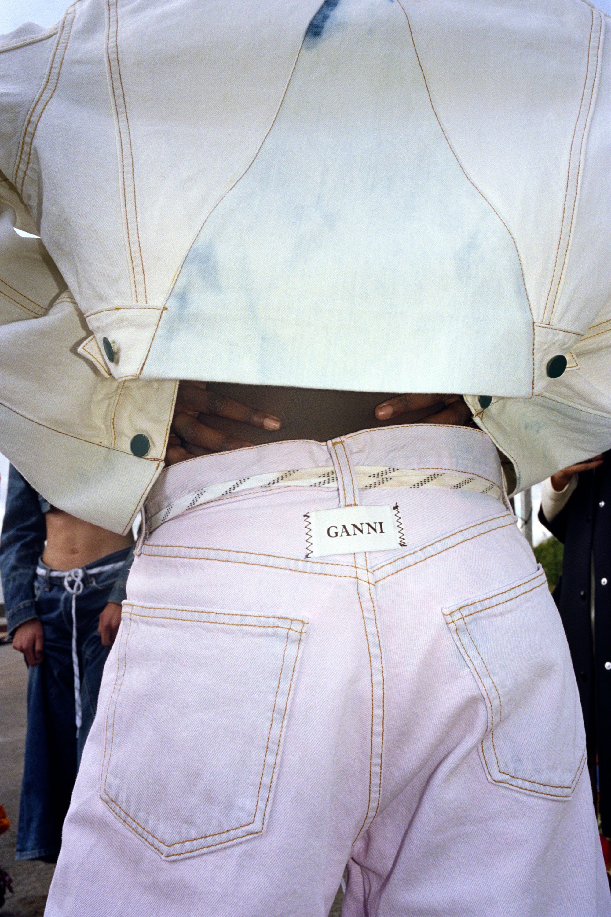 Ganni Launches Denim Collection At Net-A-Porter