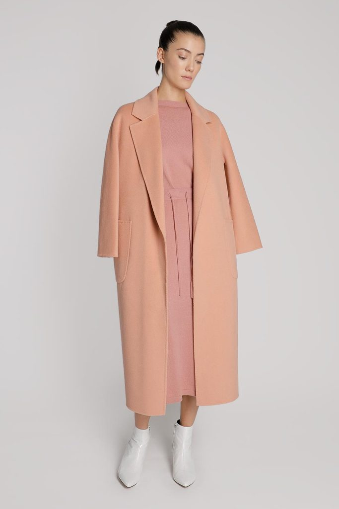apbt　1piu1uguale3×誉田 破れ格子WRAP COAT GR COAT (コート) | 1PIU1UGUALE3