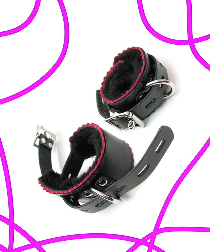 sex toy shower BDSM Bondage Restraint Bondage Fetish Slave Handcuffs & Ankle Cuffs Ad –  Honeyloveyou