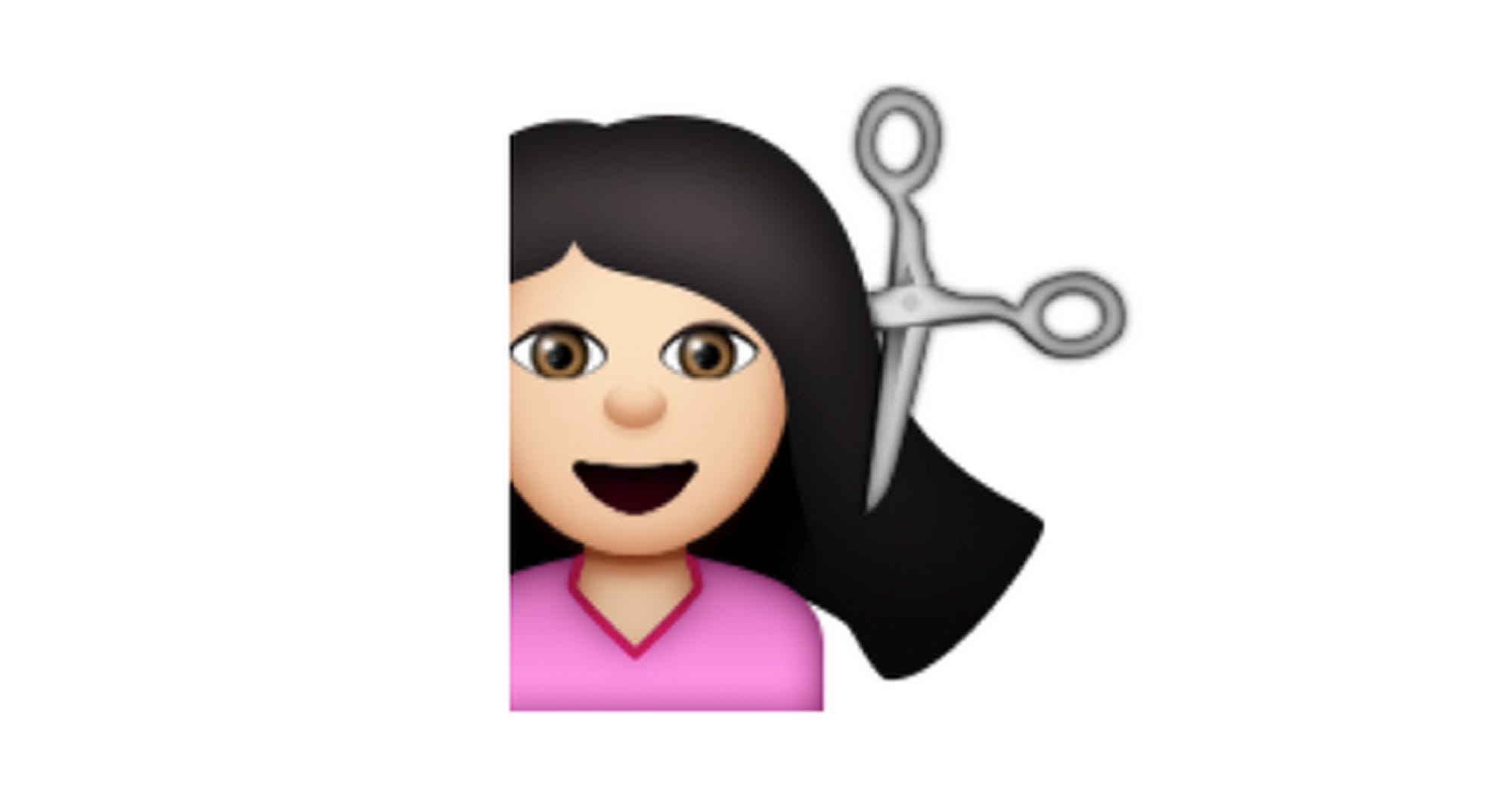 New Emoji Keyboard Chic Bob Cut