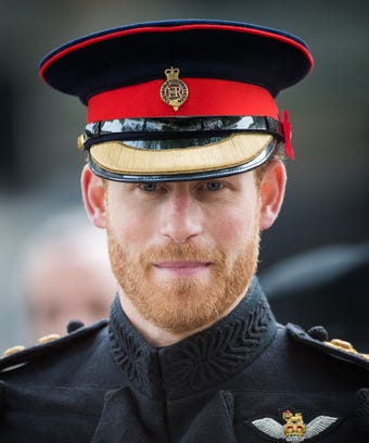 Prince Harry Facial Hair Beard Reactions Army Rules