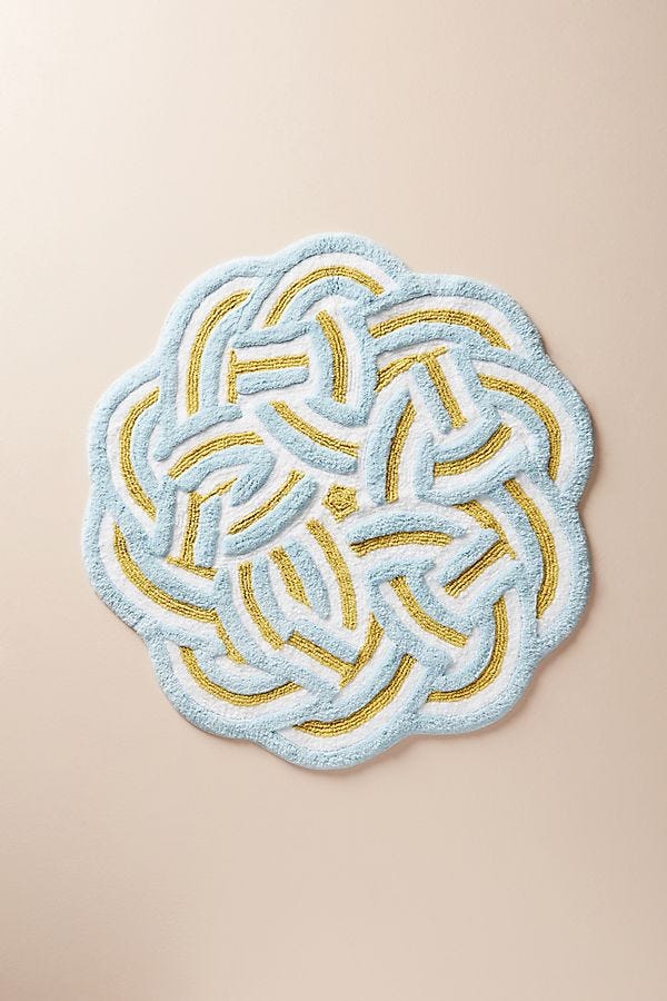 Anthropologie + Betsy Bath Mat