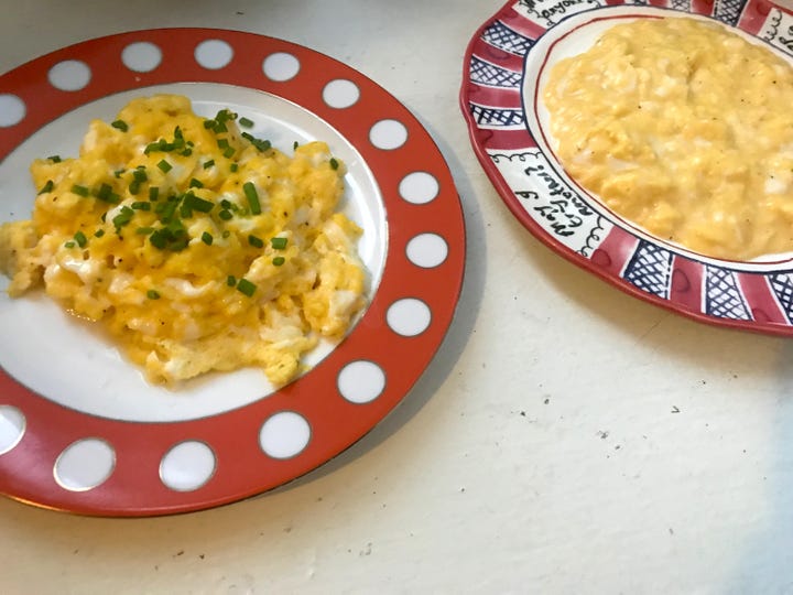 Chrissy Teigen Bobby Flay Soft Scrambled Egg Recipe