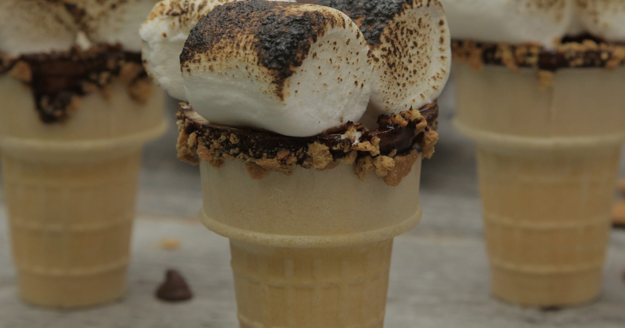 Smores Ice Cream Cone Recipe