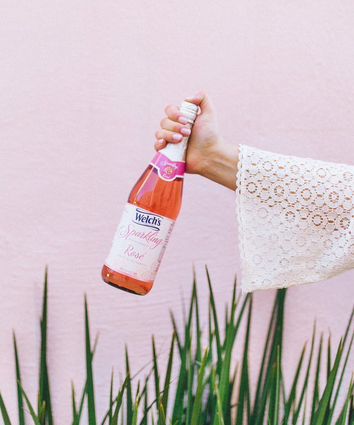 Welchs Released Non Alcoholic Rose Wine And We Tried It