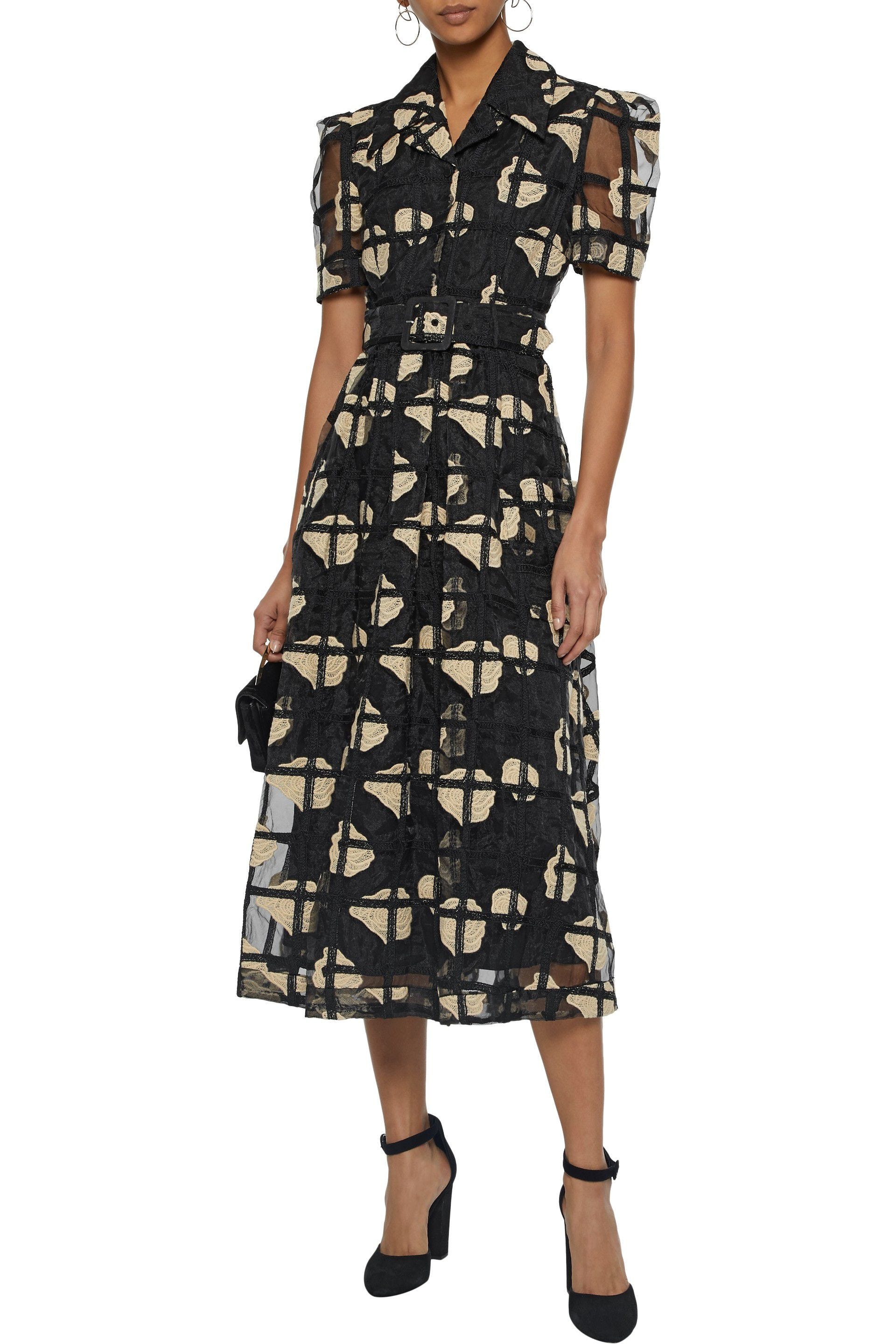 Organza Midi Dress Delicate