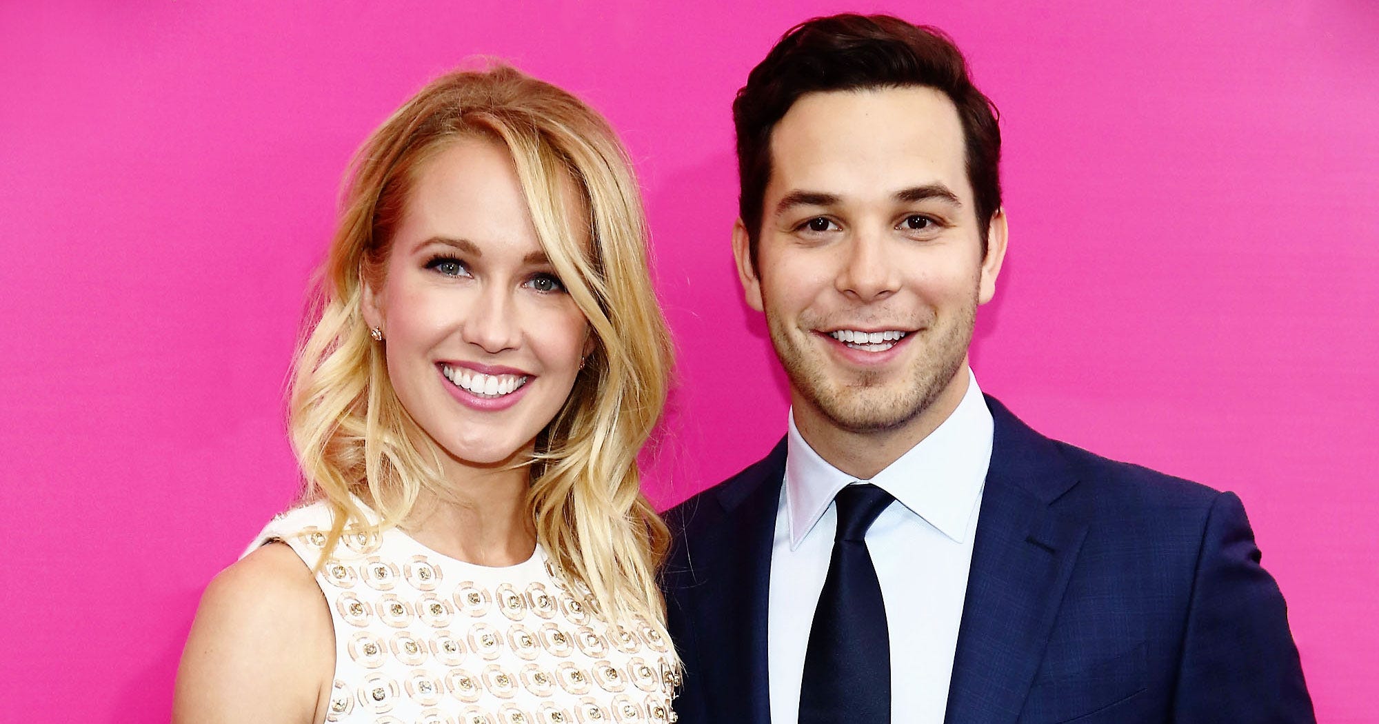 Pitch Perfect Anna Camp Skylar Astin Wedding Photos