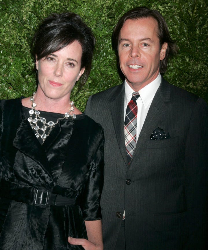 Kate Spade Husband Andy Speaks Out About Suicide
