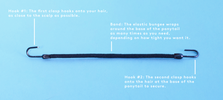 Bungee Hair Ties Styling Tools
