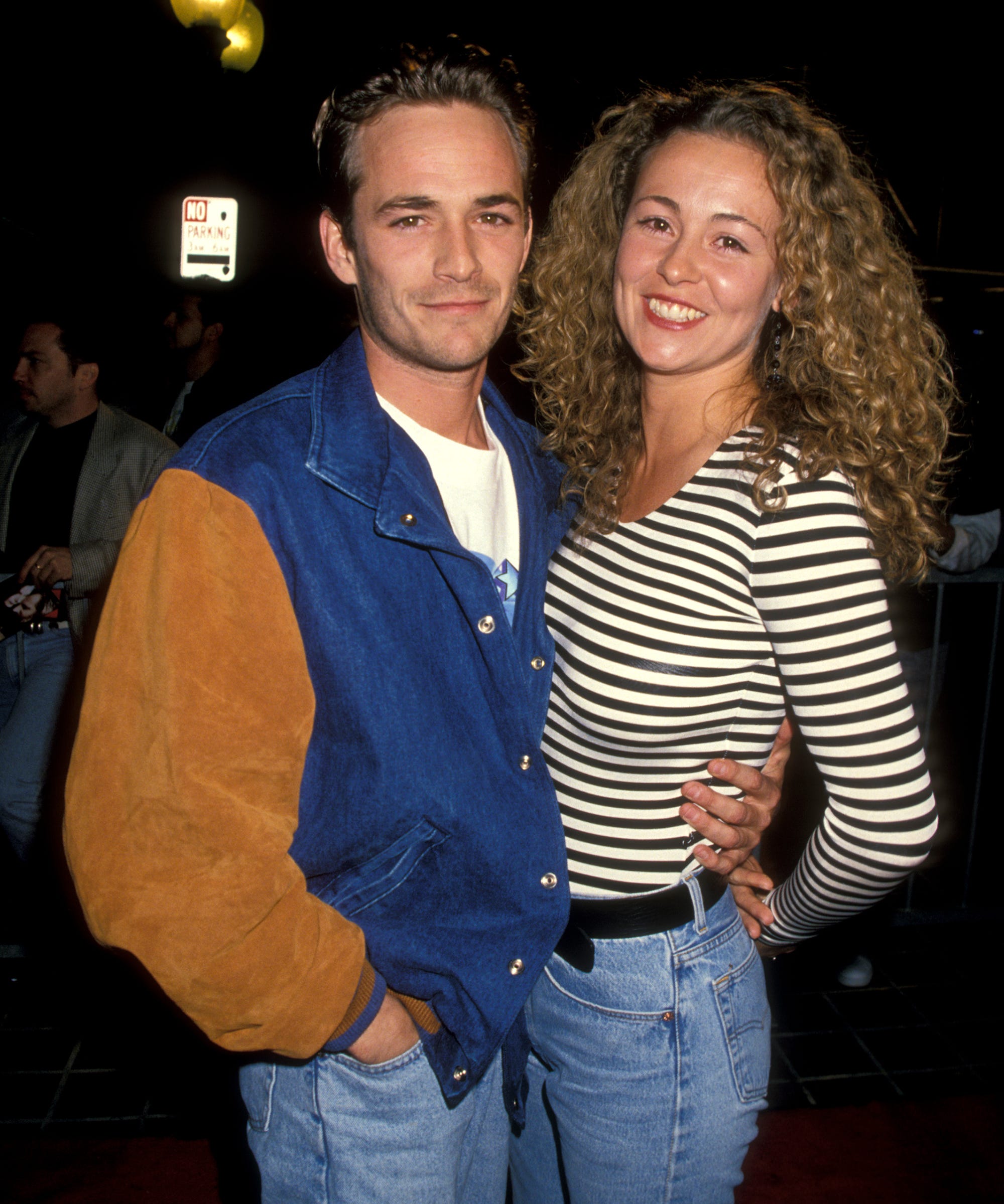 Luke Perry And His Family Luke Perry And His Family