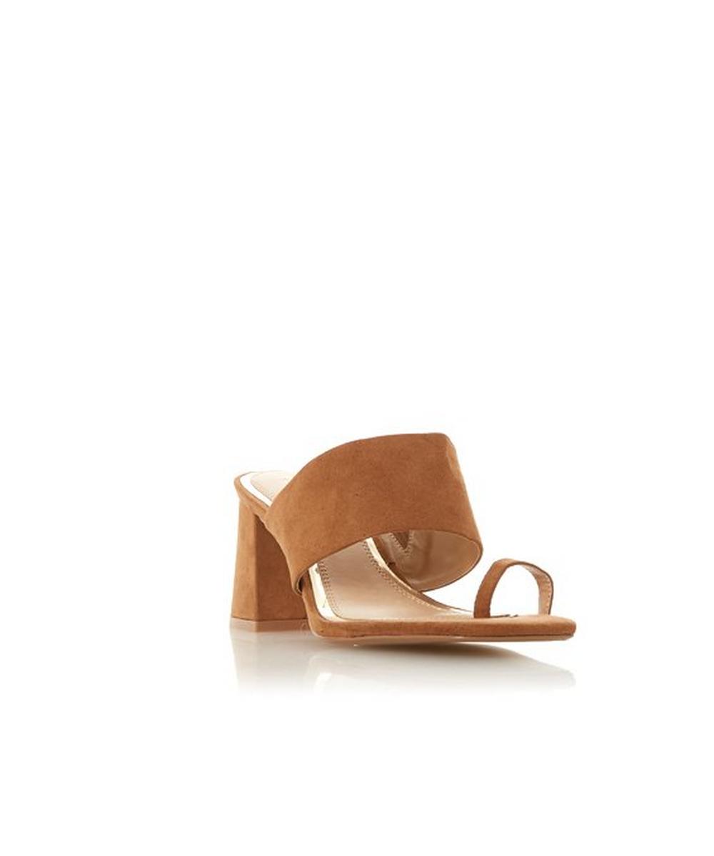 toe loop sandals with heel