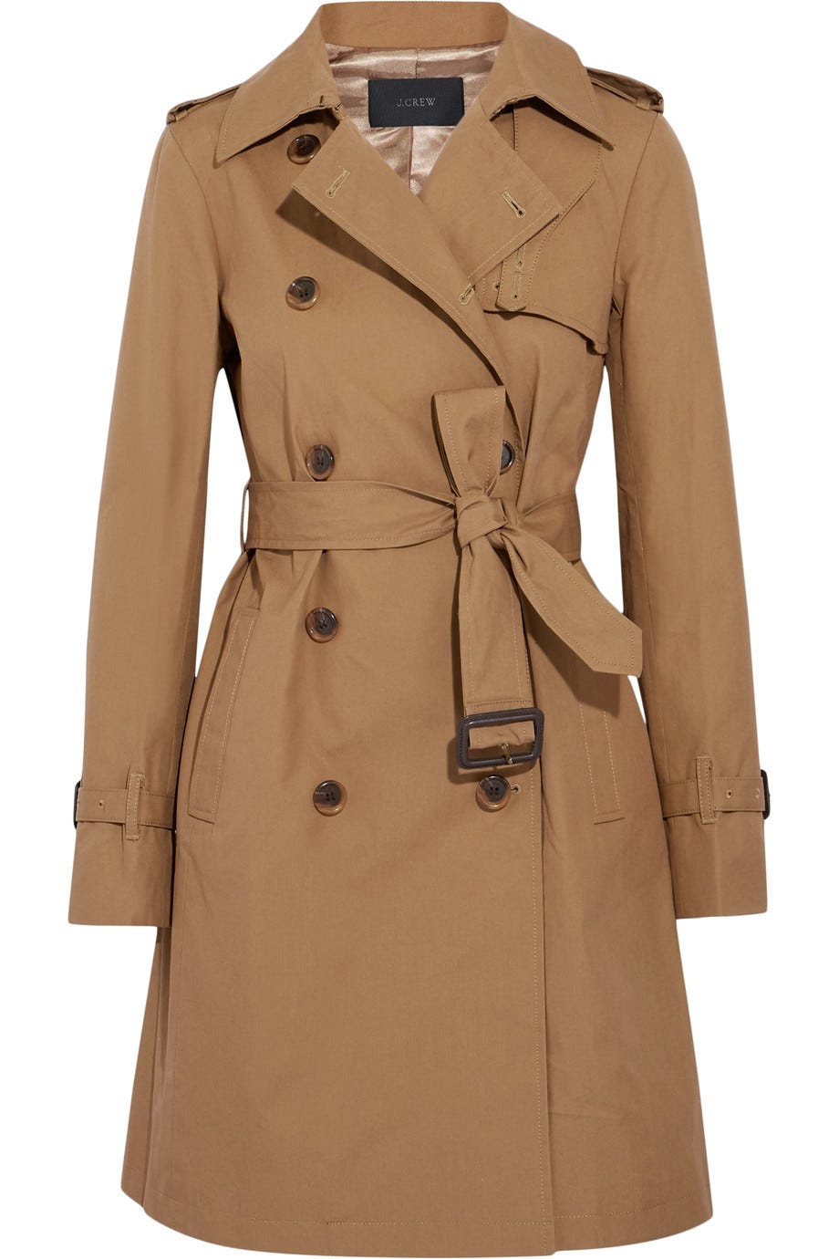 J.Crew + Cottoncanvas Trench Coat