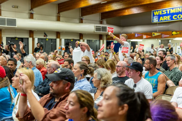 At a Venice Beach town hall meeting this winter, protests erupted over a planned shelter in the area.
