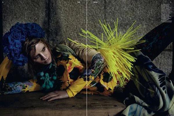 Dazed & Confused Super Natural Editorial-Art Comes To Life In