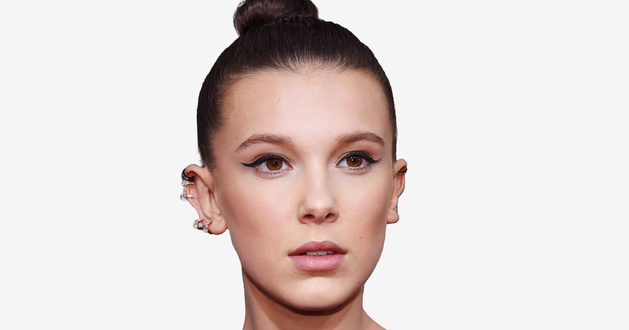 Millie Bobby Brown Empowering Moment, Shaved Head Insta(01)