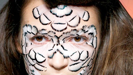 Alexander McQueen Makeup Warpaint London Exhibit