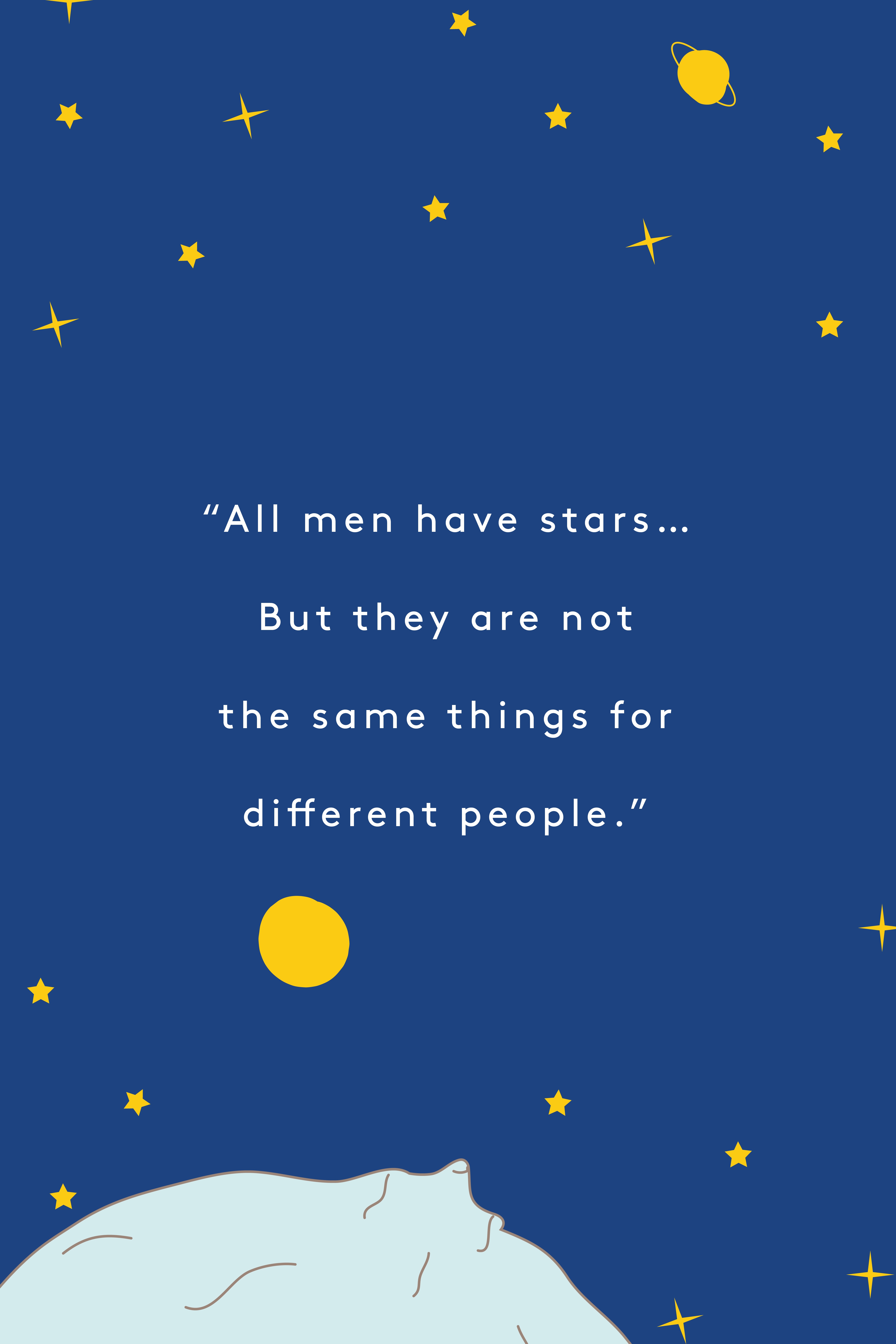 Little Prince Star Quote The Little Prince Quotes, Inspirational Sayings