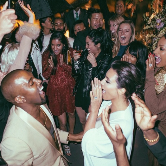 Kim and Kanye Share Wedding Weekend Photos