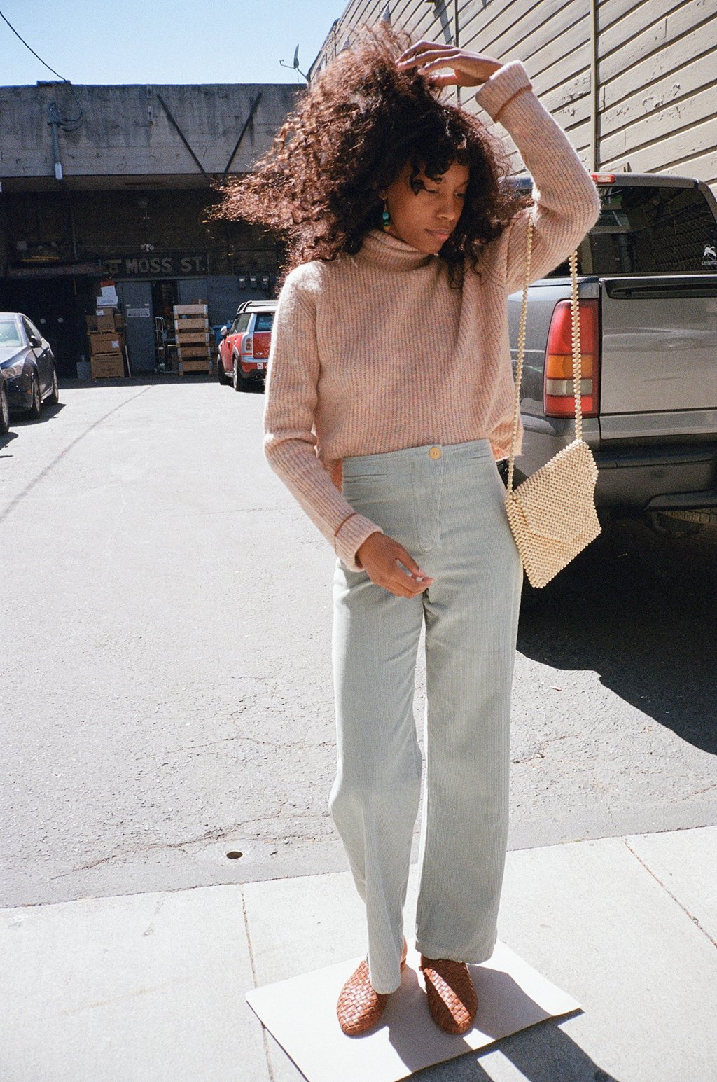 Paloma Pant - Leaf Print