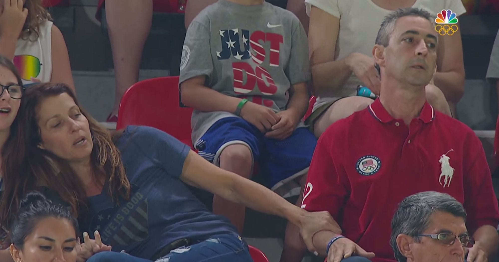 Aly Raisman Socks Stressed Parents Olympics Meme