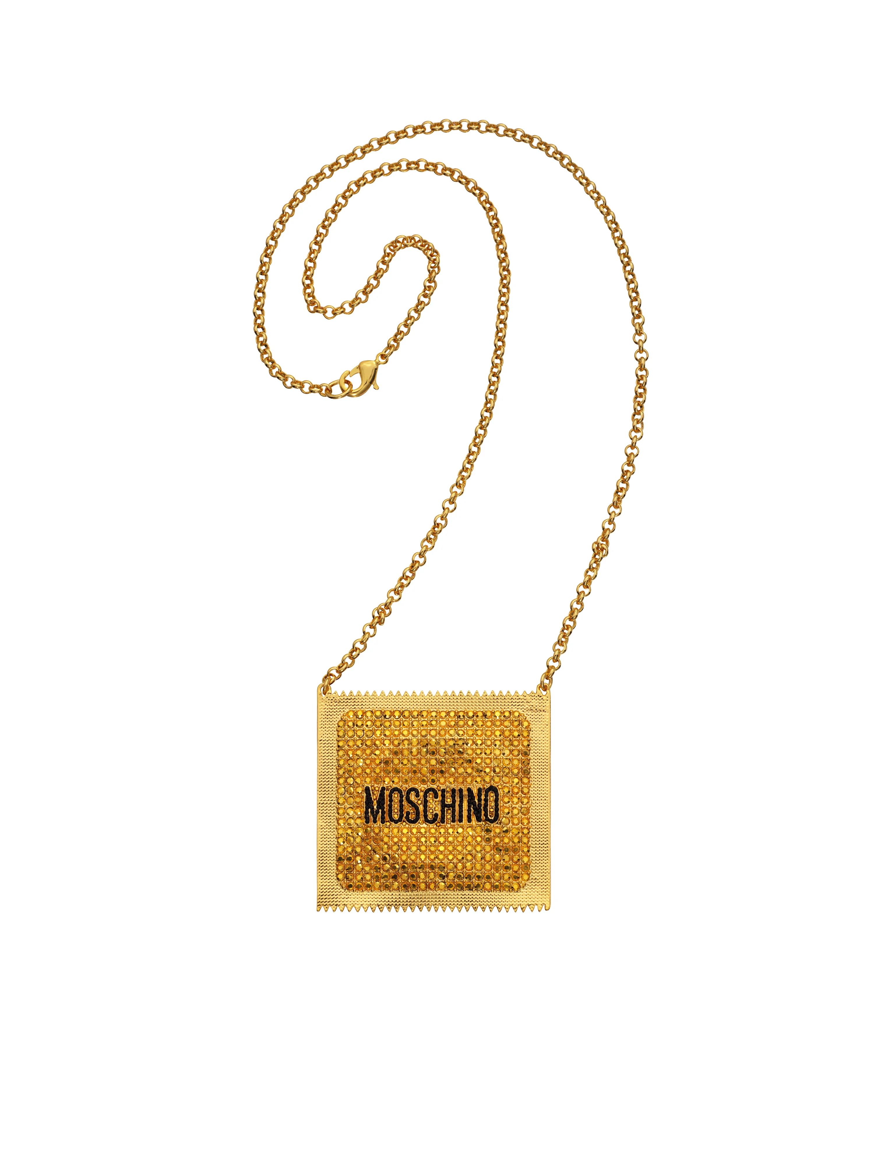 H&M x Moschino + Gold-plated Necklace