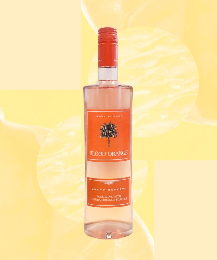 Trader Joes Blood Orange Rose Wine Taste Test & Review