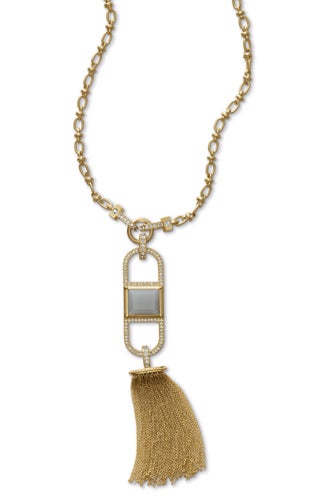 Pendentif Slide Lia Sophia Cyrano Oval Filigrane - Argenté Et Doré, Neuf Dans Sa Boîte