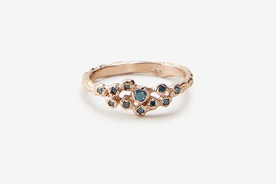 Unexpected Fashion Forward Rings Unconventional Bride 32 Unexpected Engagement Rings That Are Quirky Not Cutesy